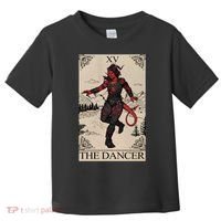 Retro Karlach The Dancer Tarot Card Game Lover Toddler T-Shirt thumb 0