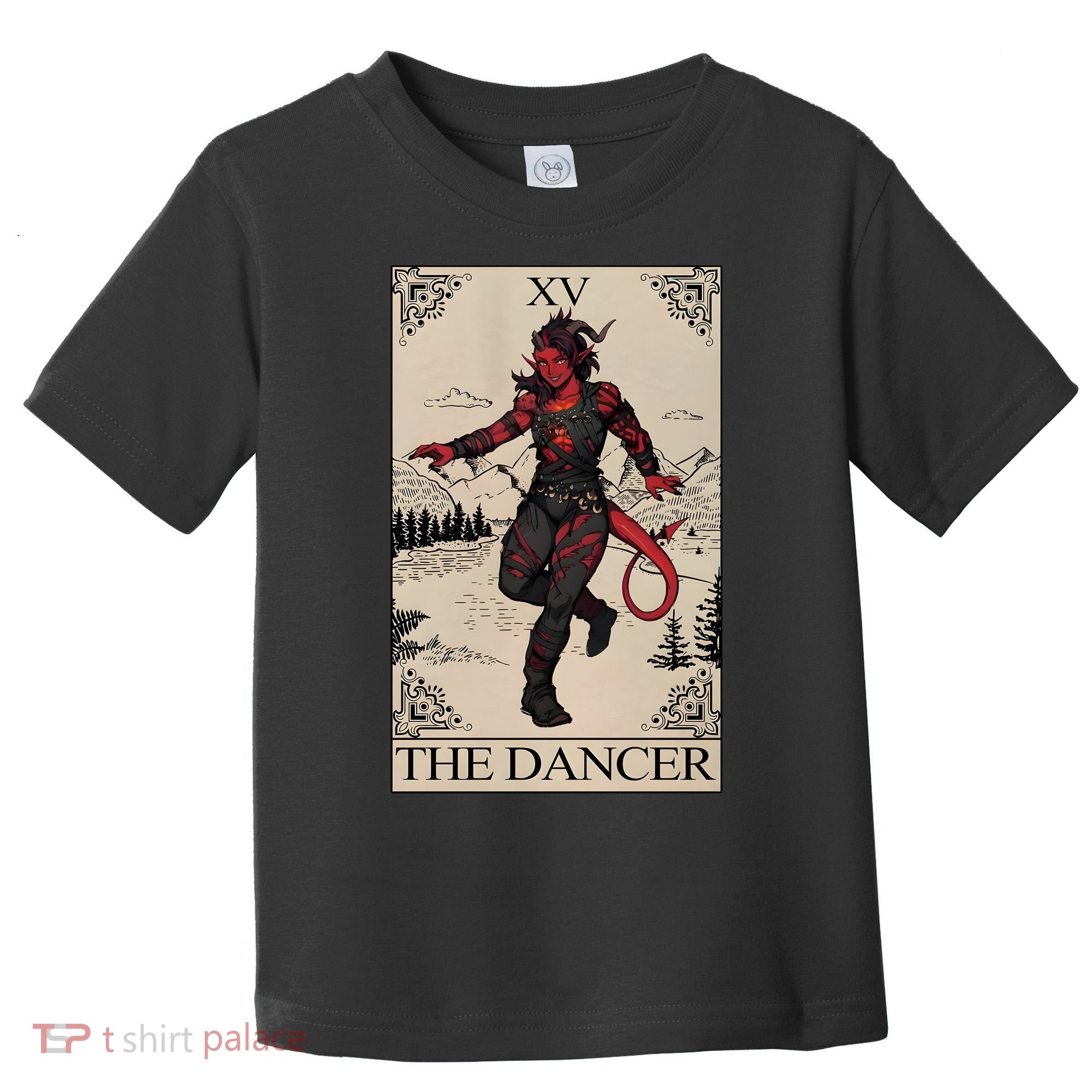 Retro Karlach The Dancer Tarot Card Game Lover Toddler T-Shirt