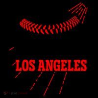 Retro Los Angeles Skyline Baseball Coffee Mug thumb 5