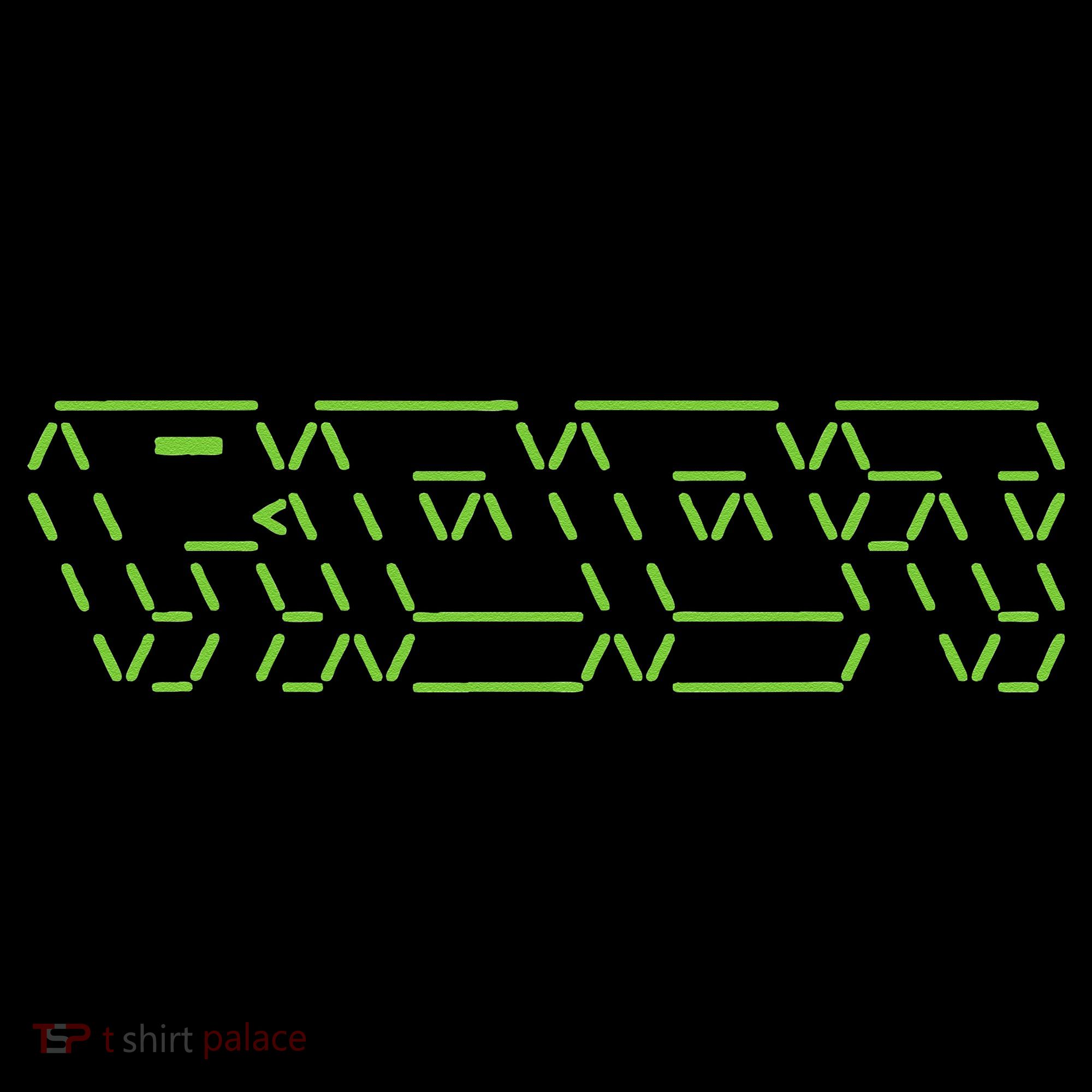 Root Linux ASCII Art Hacker T-Shirt