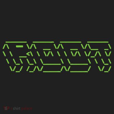 Root Linux ASCII Art Hacker District V.I.T. Heavyweight Hoodie