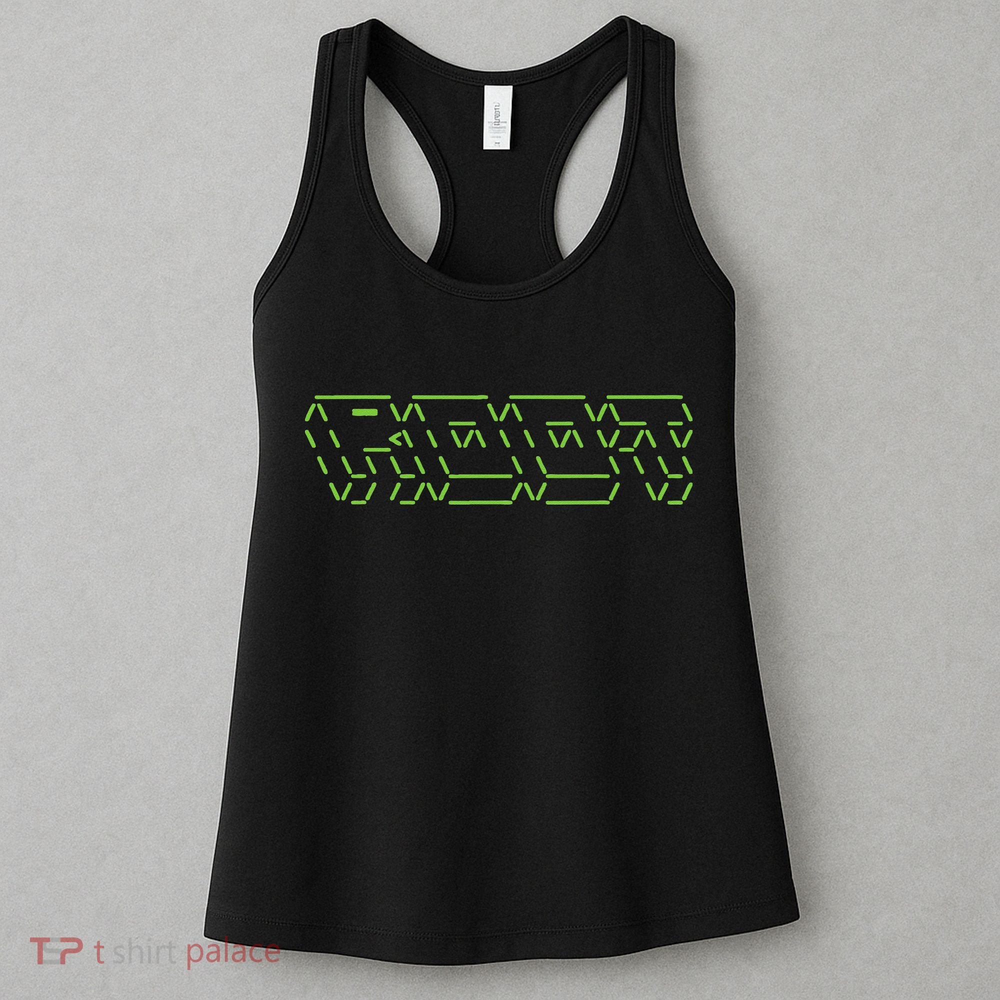 Root Linux ASCII Art Hacker Women's Tank Top