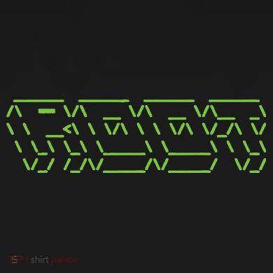 Root Linux ASCII Art Hacker Pom Pom 12in Knit Beanie