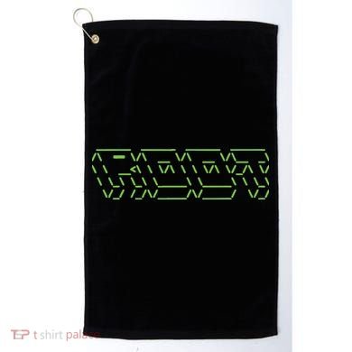 Root Linux ASCII Art Hacker Golf Towel
