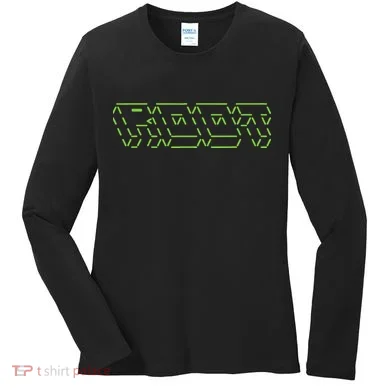 Root Linux ASCII Art Hacker Women's Long Sleeve Shirt