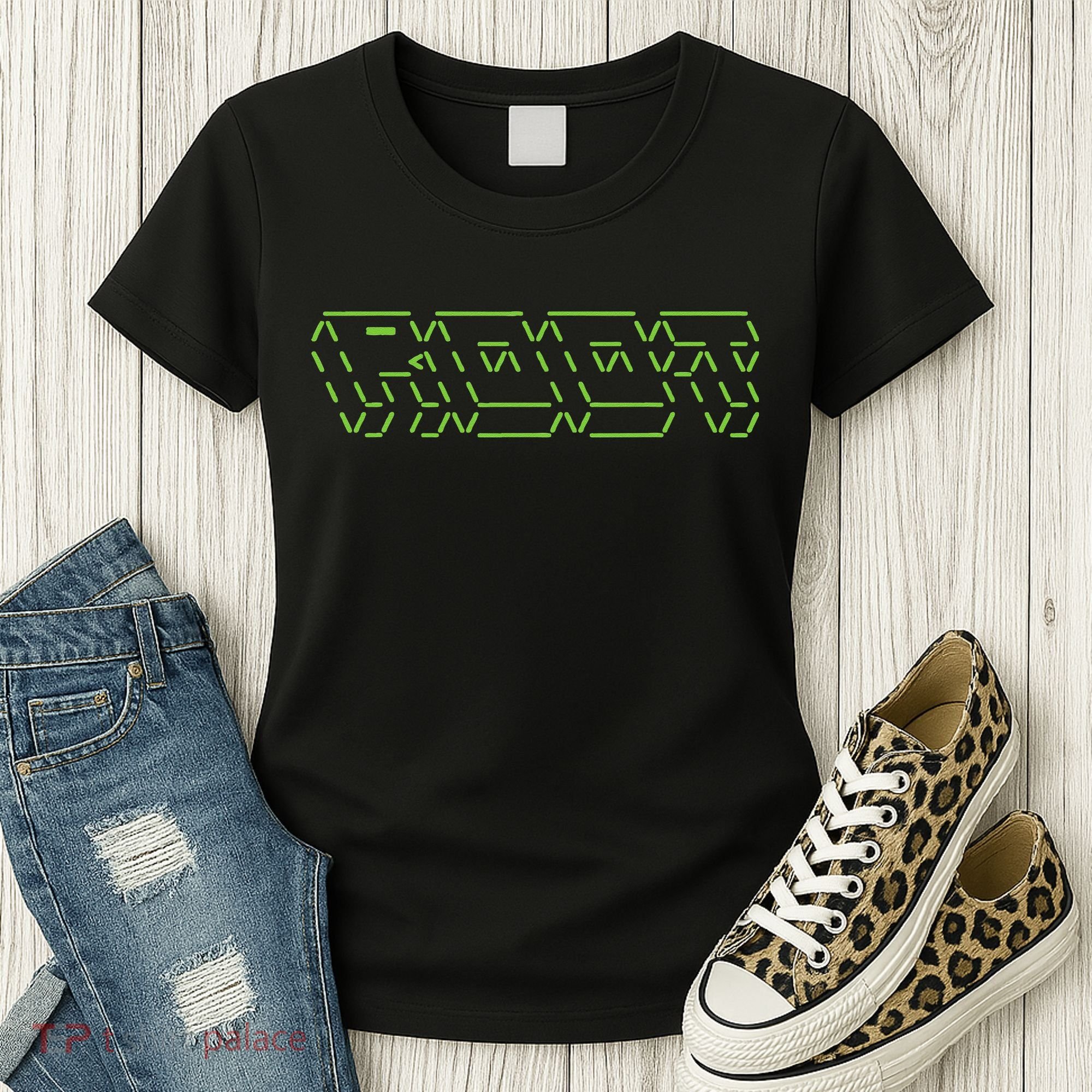 Root Linux ASCII Art Hacker Women's T-Shirt