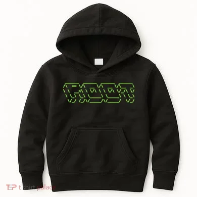 Root Linux ASCII Art Hacker Kids Hoodie