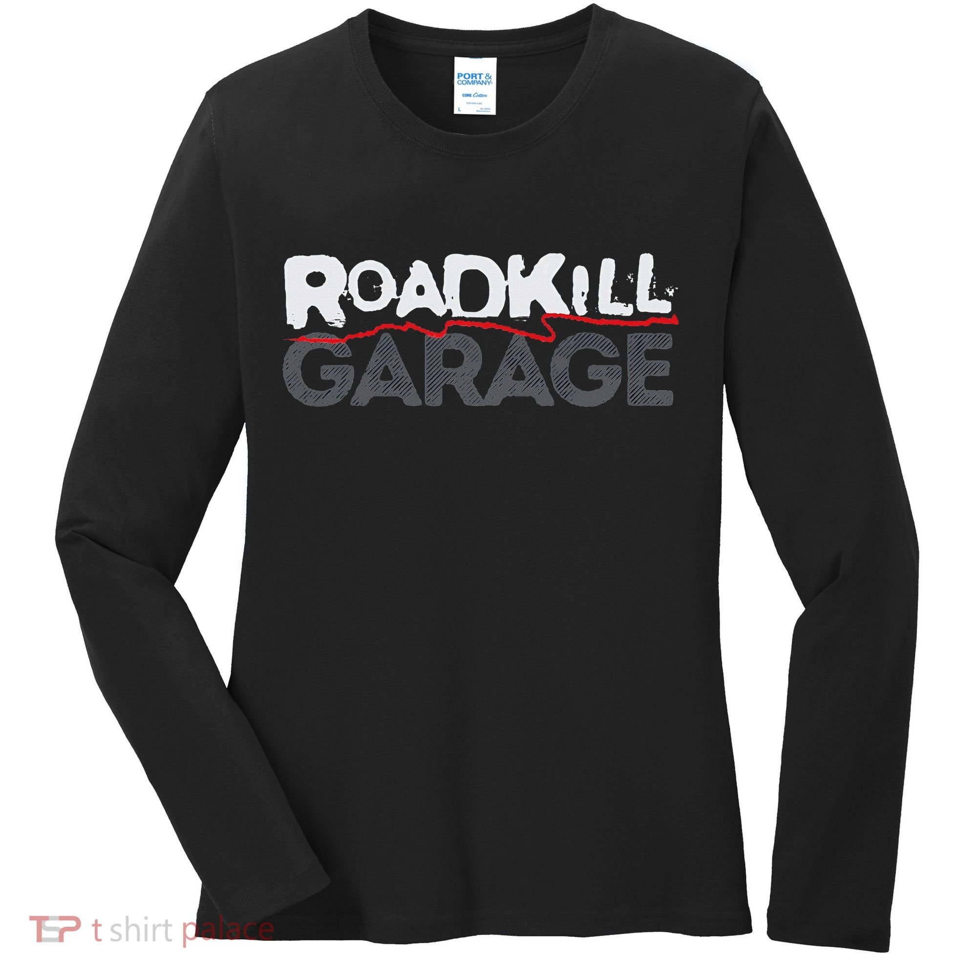 Roadkill Logo Adult Women's Long Sleeve Shirt