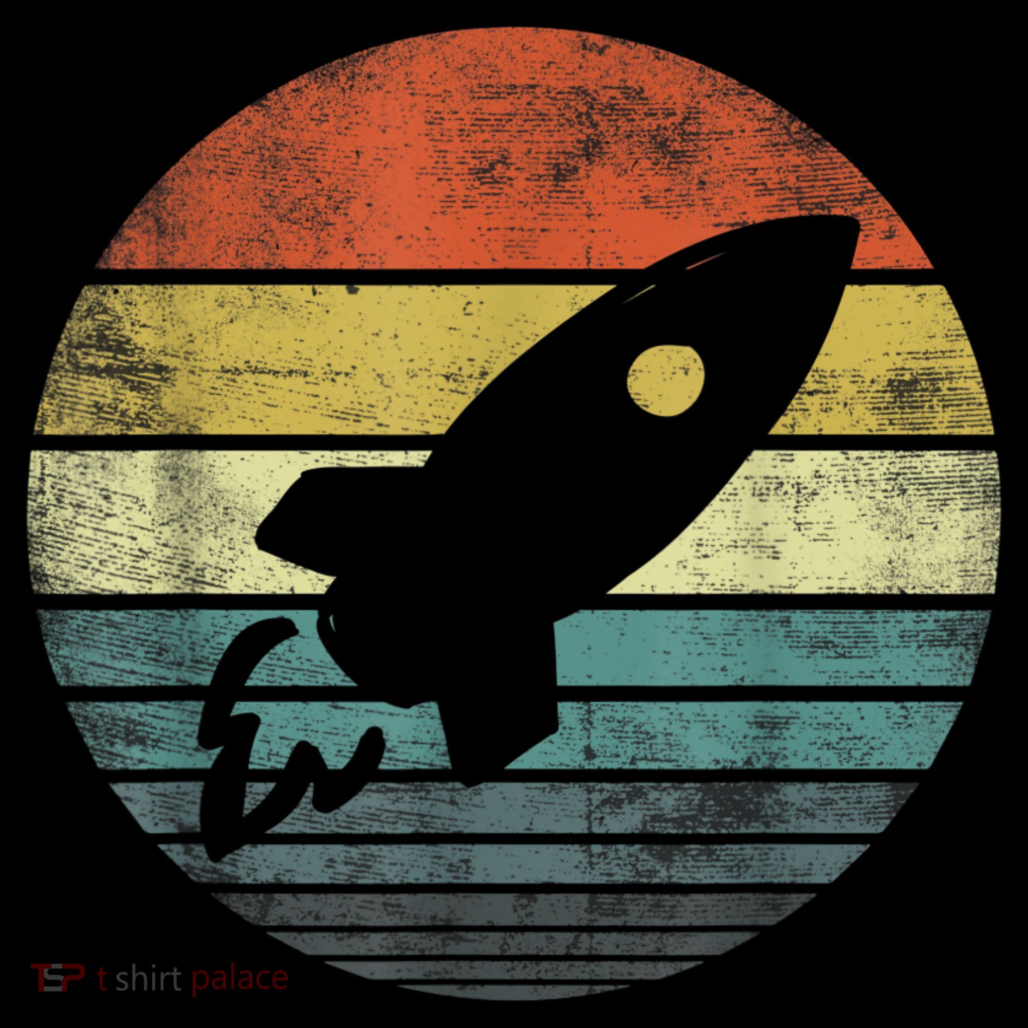 Rocket Launch Astronomy Funny Retro Rocket Space Ship Apron