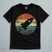 Rocket Launch Astronomy Funny Retro Rocket Space Ship T-Shirt thumb 5
