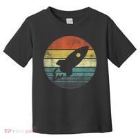 Rocket Launch Astronomy Funny Retro Rocket Space Ship Toddler T-Shirt thumb 0