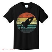 Rocket Launch Astronomy Funny Retro Rocket Space Ship Kids T-Shirt thumb 0
