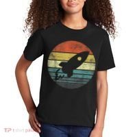 Rocket Launch Astronomy Funny Retro Rocket Space Ship Kids T-Shirt thumb 2