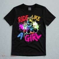 Ride Like A Girl ATV Lovers Quad Bike Biker Girl T-Shirt thumb 5