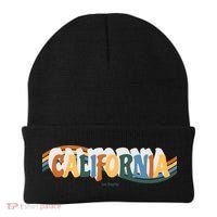 Retro Los Angeles California Cali Wave Beanie thumb 0