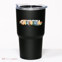 Retro Los Angeles California Cali Wave Tumbler thumb 0