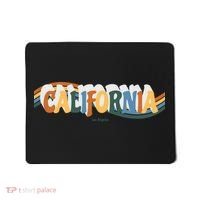 Retro Los Angeles California Cali Wave Mousepad thumb 0