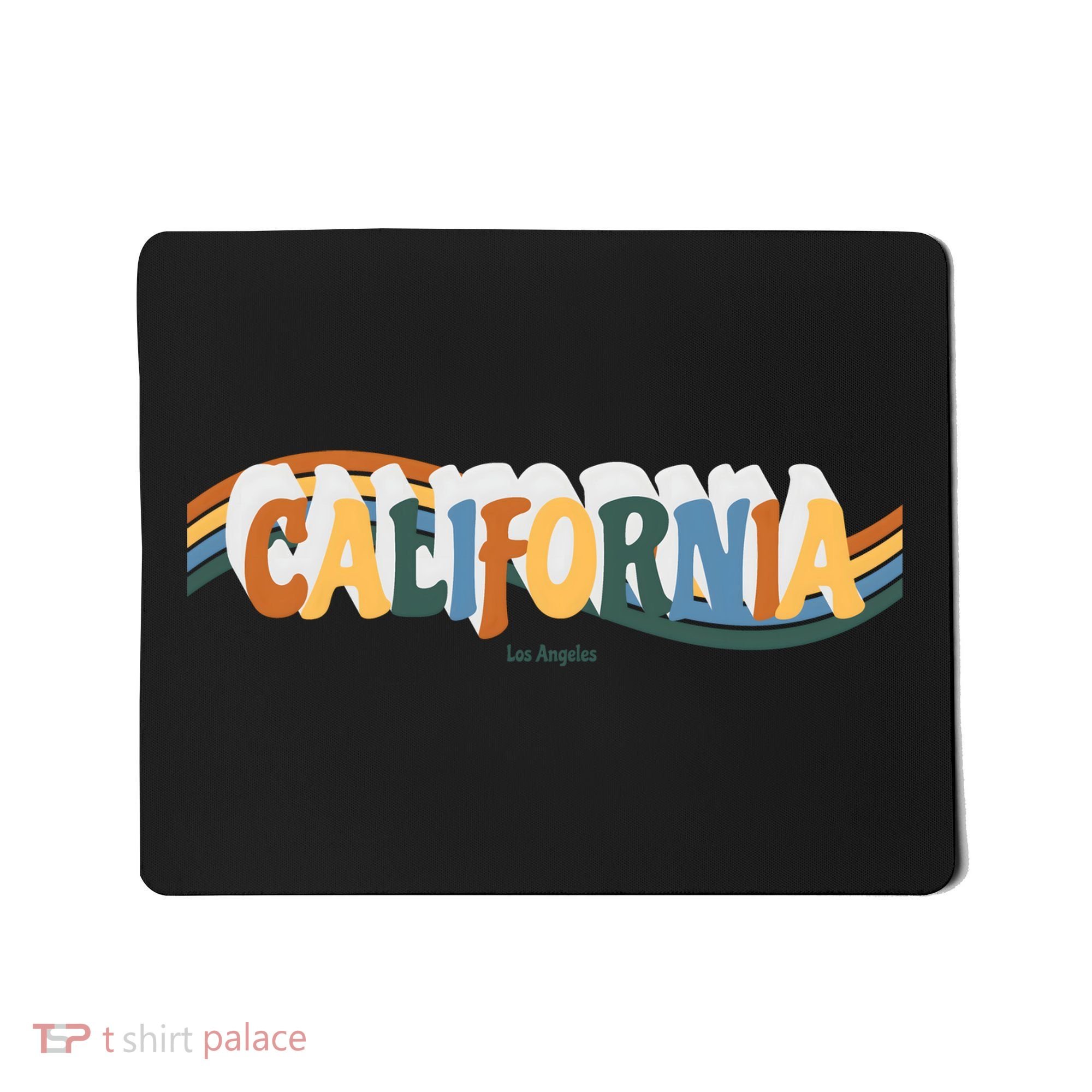 Retro Los Angeles California Cali Wave Mousepad