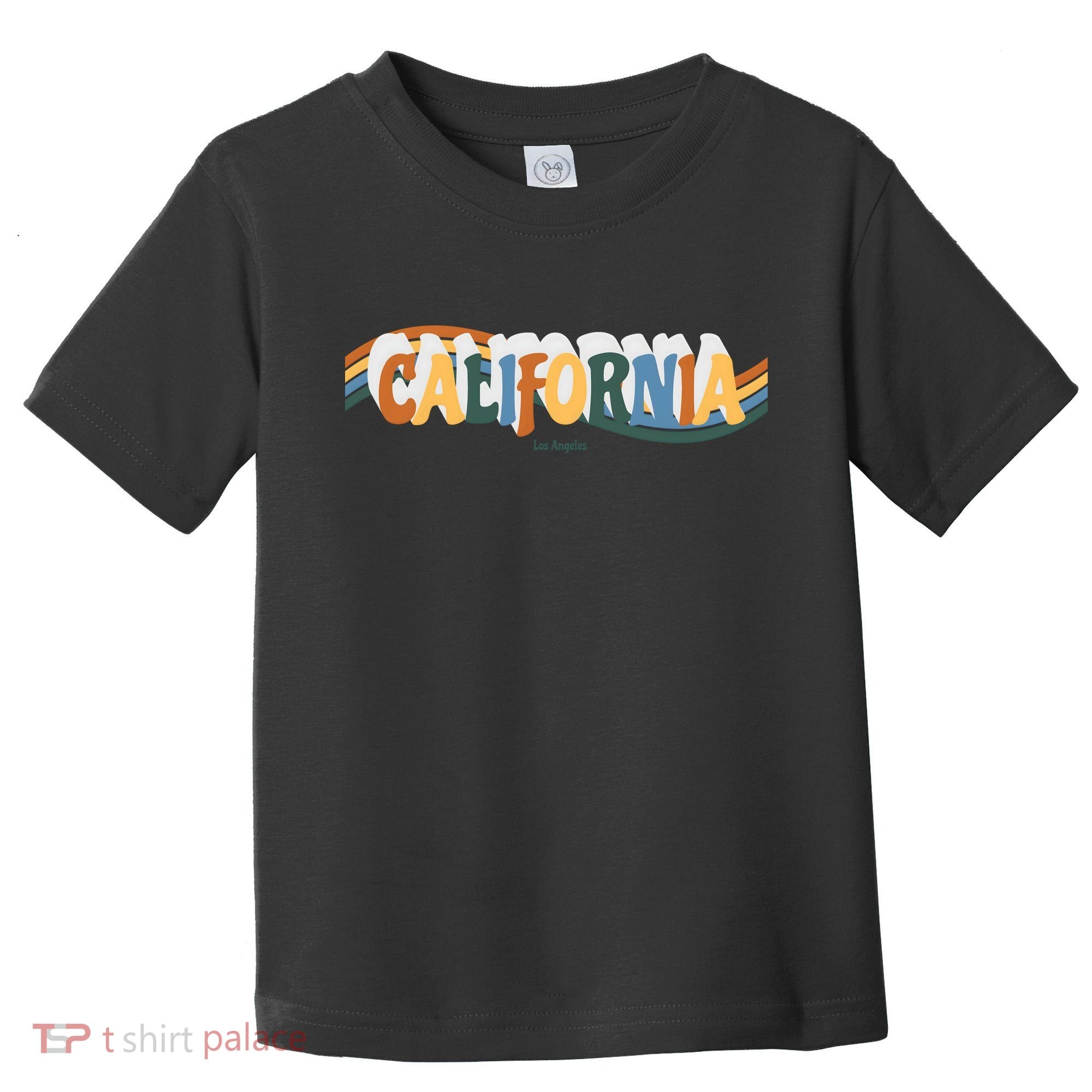 Retro Los Angeles California Cali Wave Toddler T-Shirt