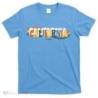 Retro Los Angeles California Cali Wave T-Shirt thumb 0