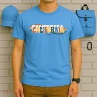 Retro Los Angeles California Cali Wave T-Shirt thumb 5