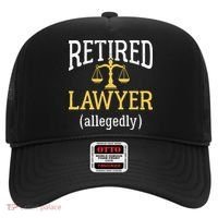 Retired Lawyer Allegedly Funny Attorney Retirement Hat thumb 0