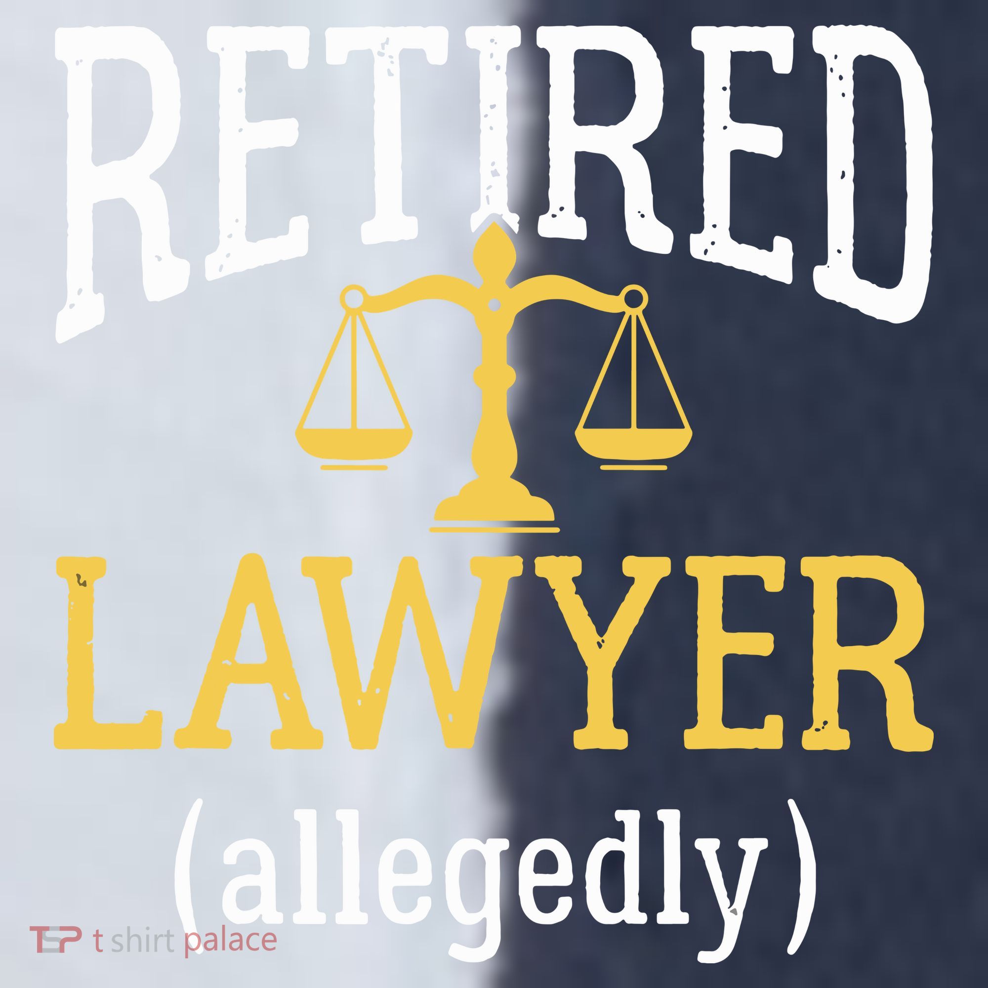Retired Lawyer Allegedly Funny Attorney Retirement Sport-Tek Competitor United Soccer Jersey