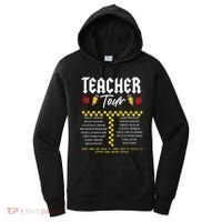 Retro Lightning Bolt Abcd The Teacher Women's Hoodie thumb 0