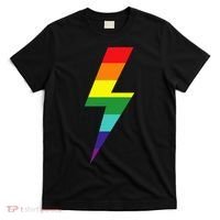 Rainbow Lightning Bolt T-Shirt thumb 0
