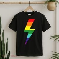 Rainbow Lightning Bolt T-Shirt thumb 2