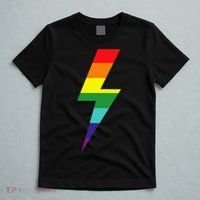 Rainbow Lightning Bolt T-Shirt thumb 5