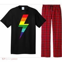 Rainbow Lightning Bolt Pajama Set thumb 0