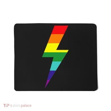 Rainbow Lightning Bolt Mousepad