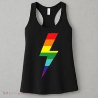Rainbow Lightning Bolt Women's Tank Top thumb 3