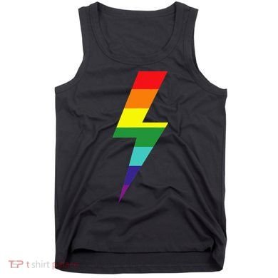 Rainbow Lightning Bolt Tank Top