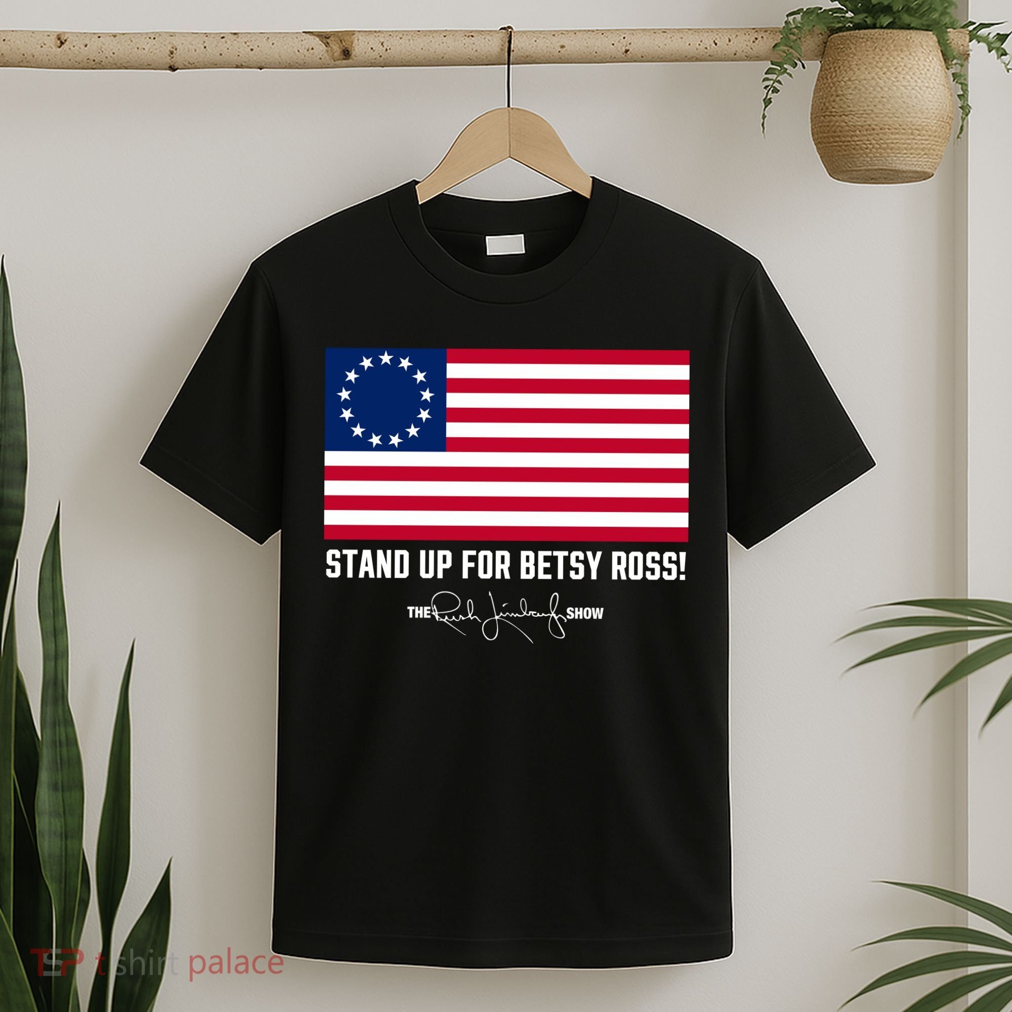Rush Limbaugh Betsy Ross Flag T-Shirt
