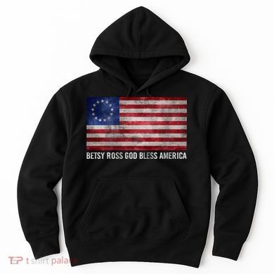 Rush Limbaugh Betsy Ross God Bless America Hoodie