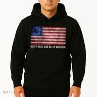 Rush Limbaugh Betsy Ross God Bless America Hoodie thumb 2