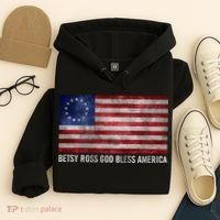Rush Limbaugh Betsy Ross God Bless America Hoodie thumb 4