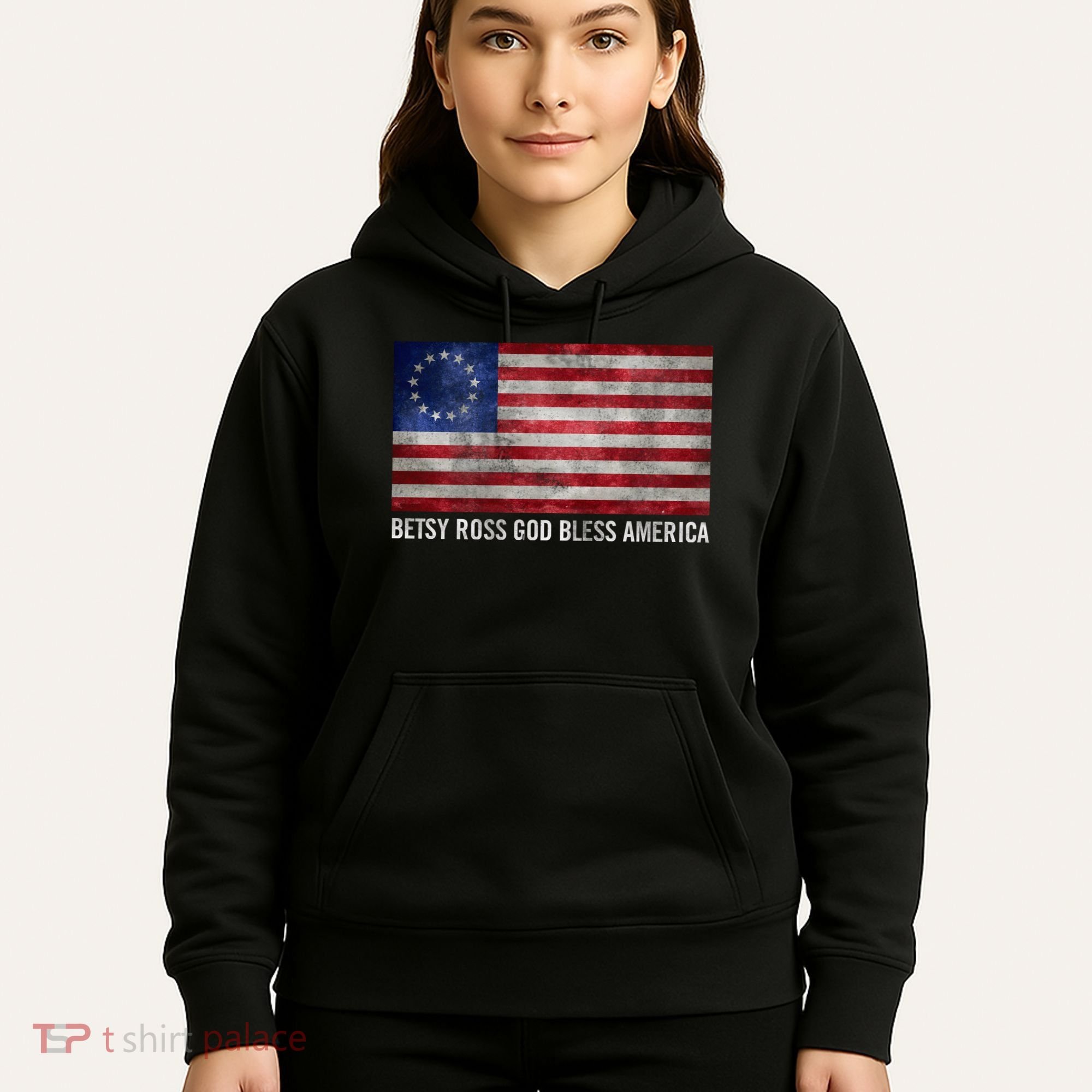 Rush Limbaugh Betsy Ross God Bless America Hoodie