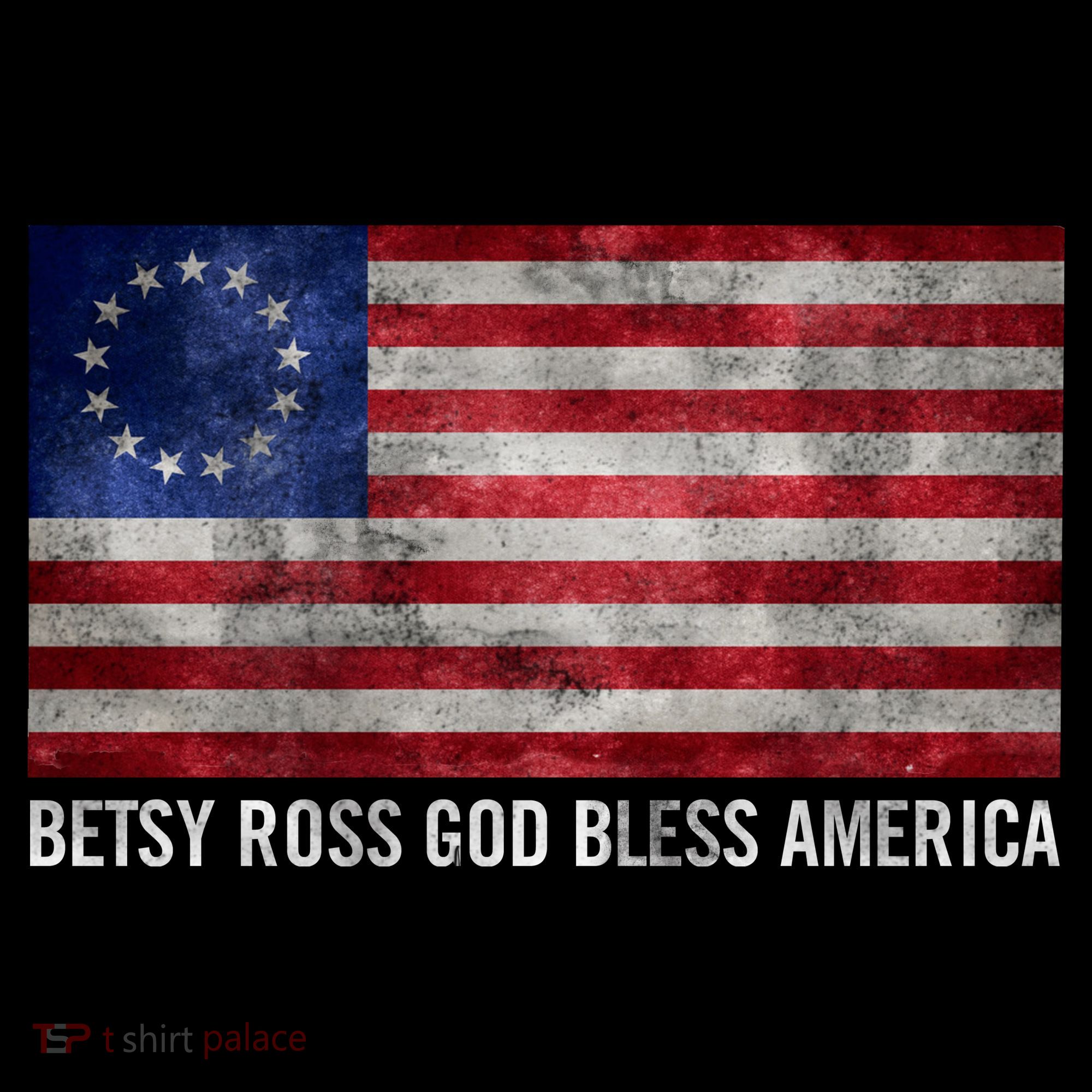 Rush Limbaugh Betsy Ross God Bless America Long Sleeve Shirt