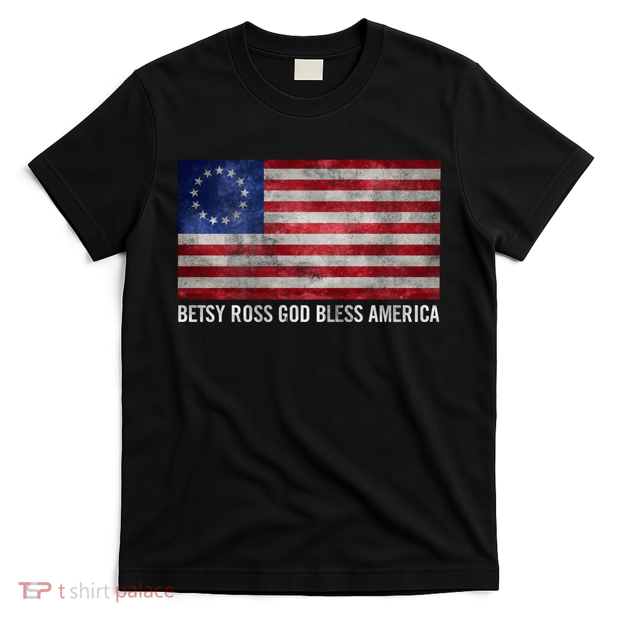 Rush Limbaugh Betsy Ross God Bless America T-Shirt