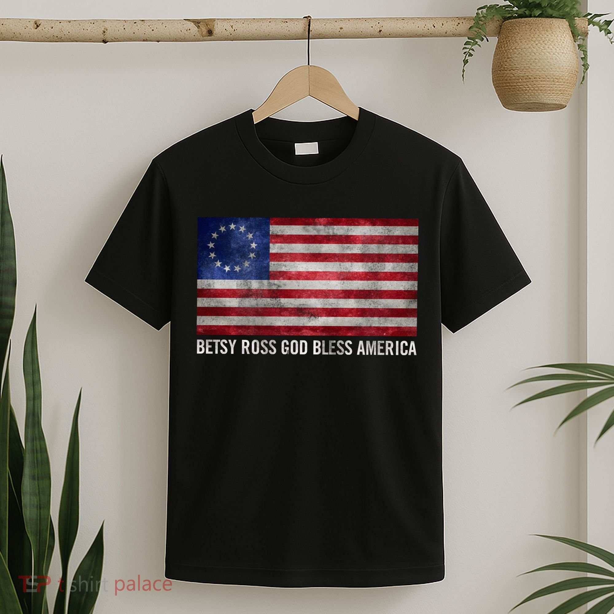 Rush Limbaugh Betsy Ross God Bless America T-Shirt