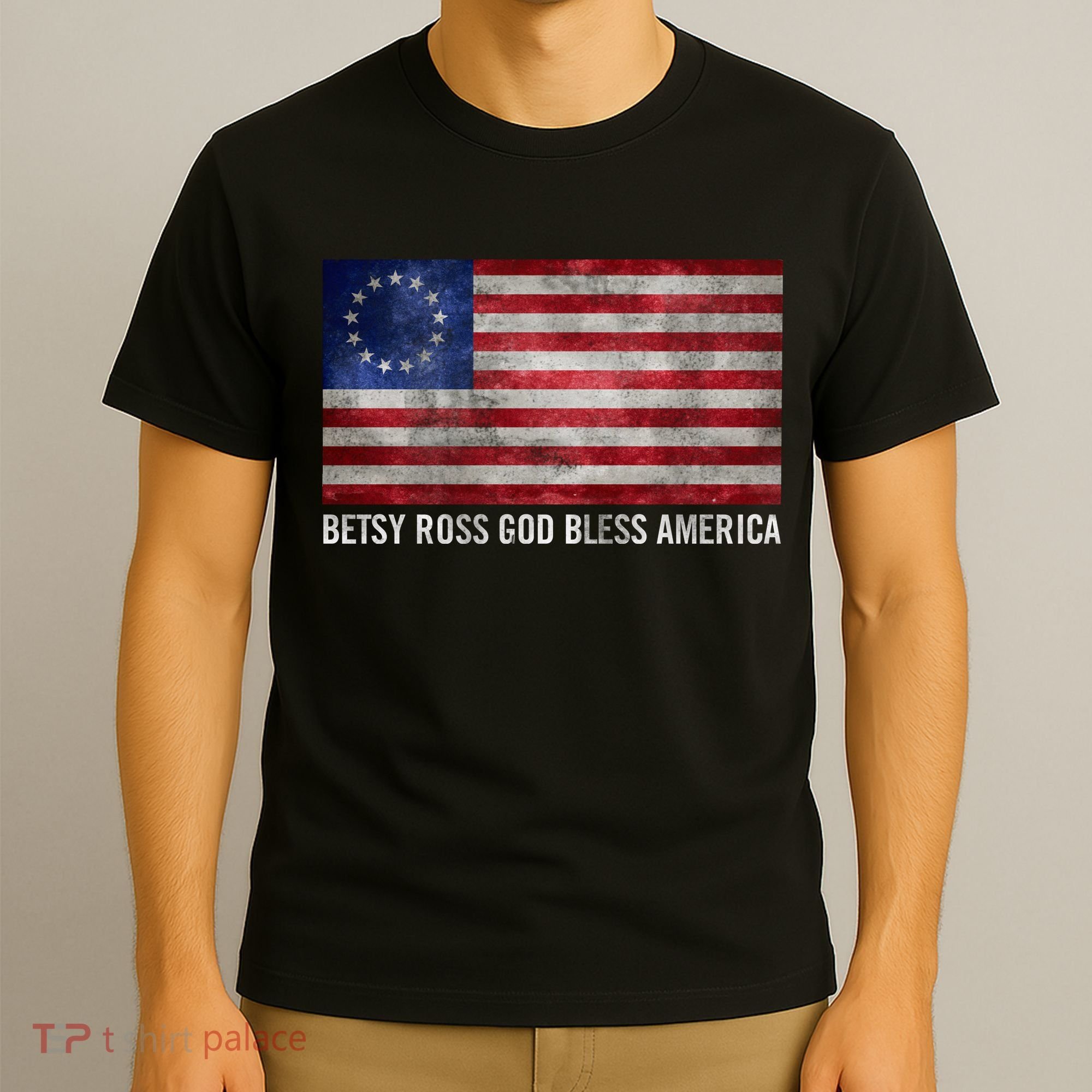 Rush Limbaugh Betsy Ross God Bless America T-Shirt