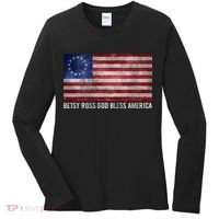 Rush Limbaugh Betsy Ross God Bless America Women's Long Sleeve Shirt thumb 0