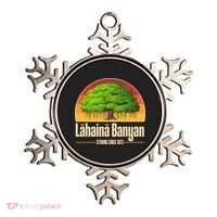 Retro Lahaina Banyan Tree Strong Since 1873 Support Maui Hawaii Ornament thumb 0