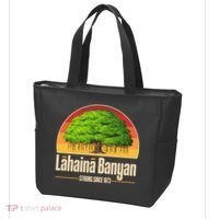 Retro Lahaina Banyan Tree Strong Since 1873 Support Maui Hawaii Tote Bag thumb 3