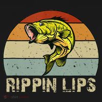Rippin Lips Bass Fishing Gifts For Dad Fathers Day Women's Tank Top thumb 5