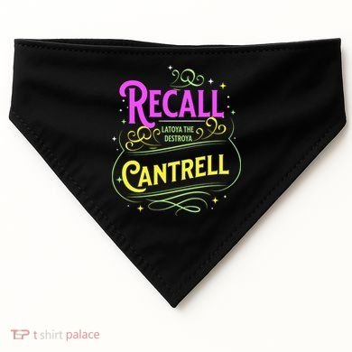 Recall Latoya Cantrell Mardi Gras USA-Made Doggie Bandana