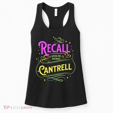 Recall Latoya Cantrell Mardi Gras Women's Tank Top